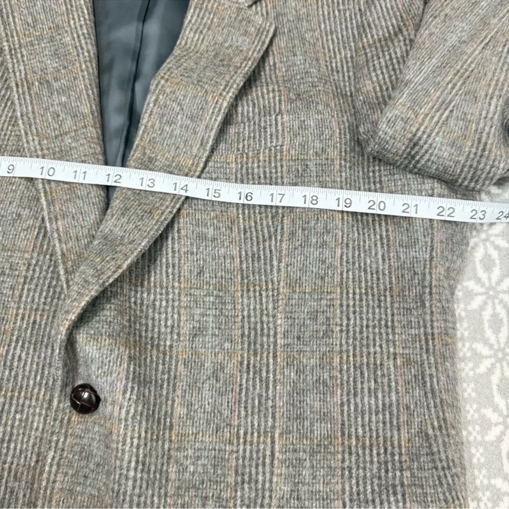 Stafford‎ Executive Men's Size 44 Kent Lambs Wool/ Camel Gray Sport Coat